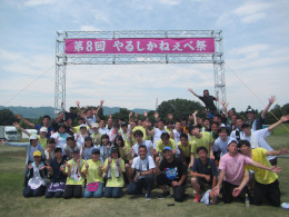 夏祭り支援のための学生ボランティア派遣の様子