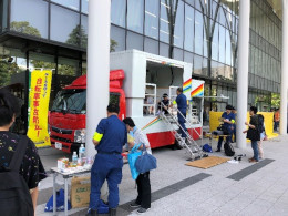 昨年度の様子（明治大学中野キャンパスにて）