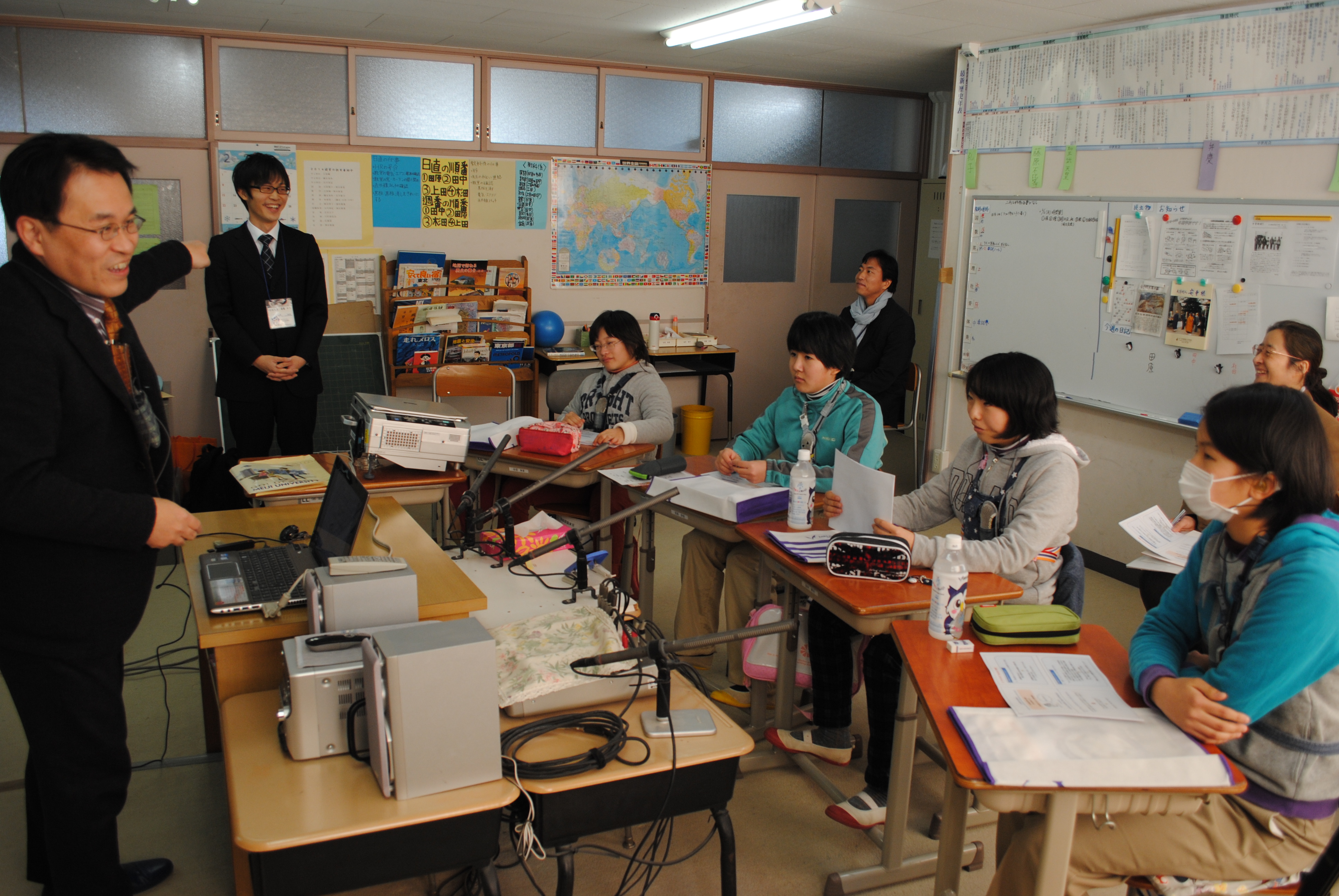 みなさん熱心に授業に参加してくださいました。
