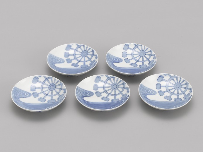 染付（紅葉）近代鍋島焼