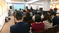 企業と留学生の交流会