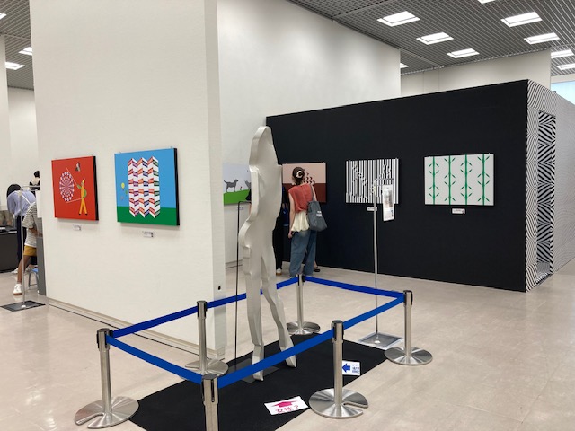島根県立美術館ギャラリー展示の模様