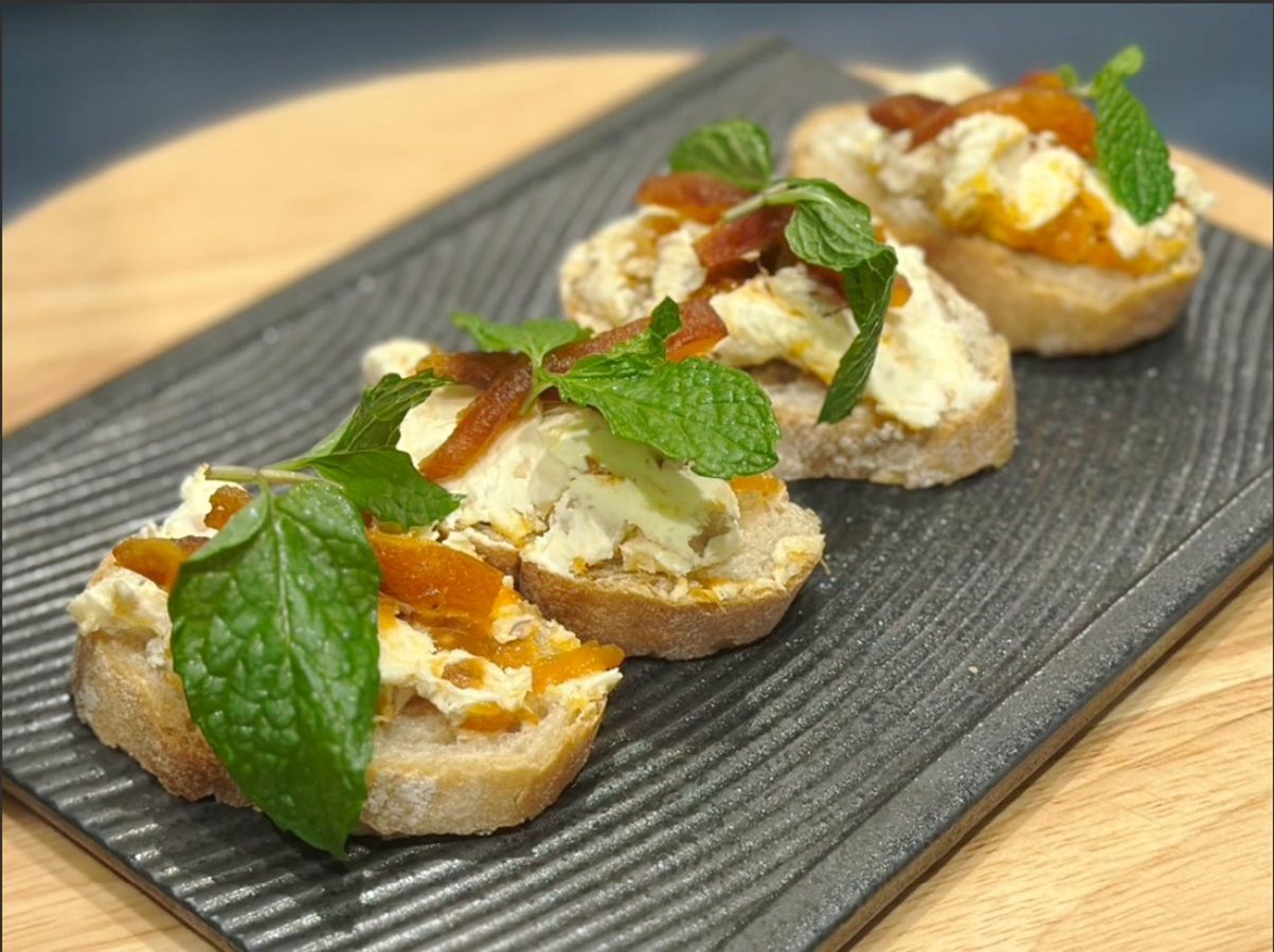 試食した創作料理