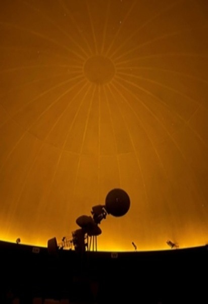 設備が充実しておりプラネタリウムもありました（Astronomyの授業で）（Astronomyの授業で）