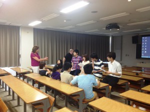 学生向けゲスト講義の様子