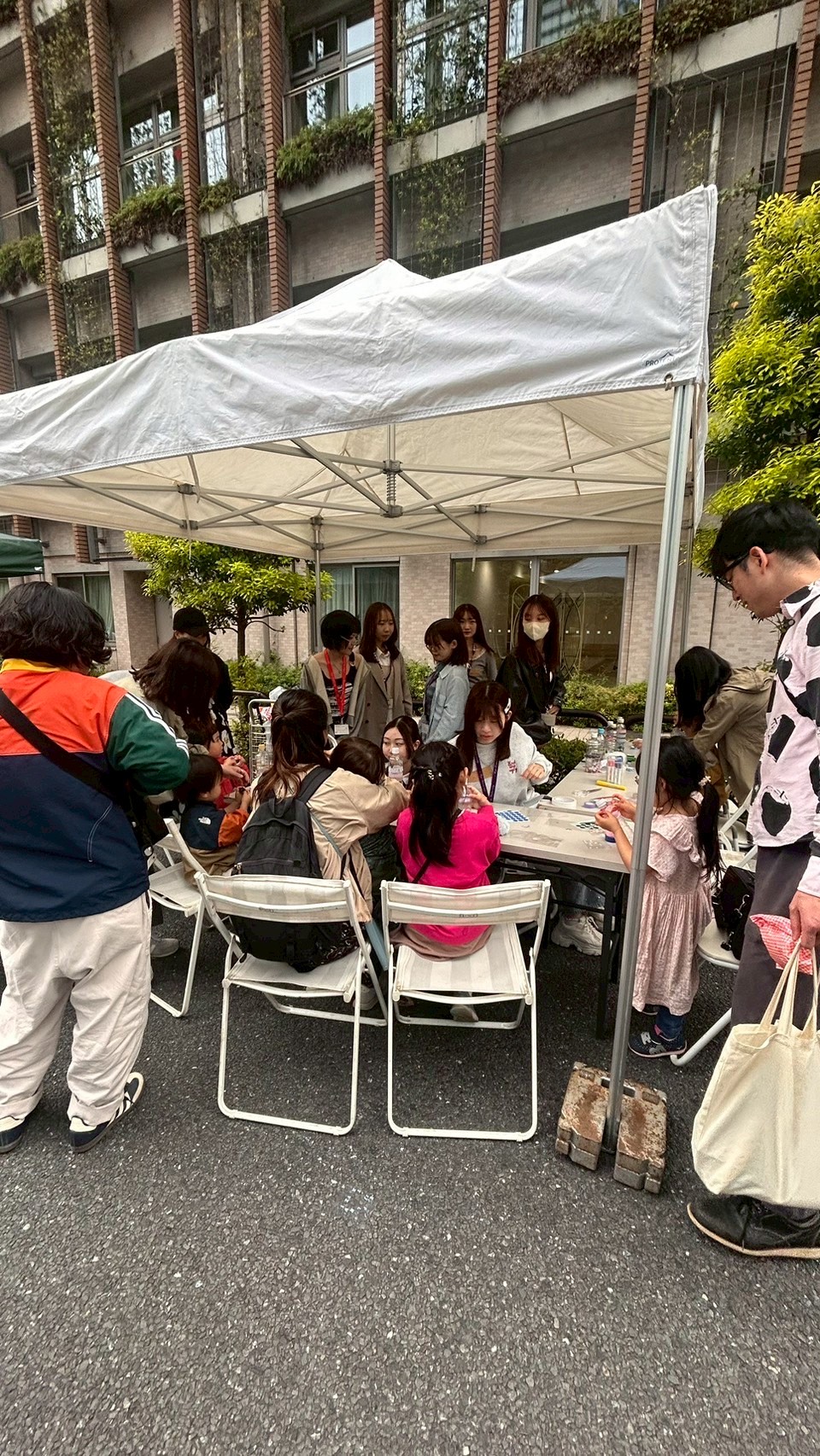 ワークショップでの道場生