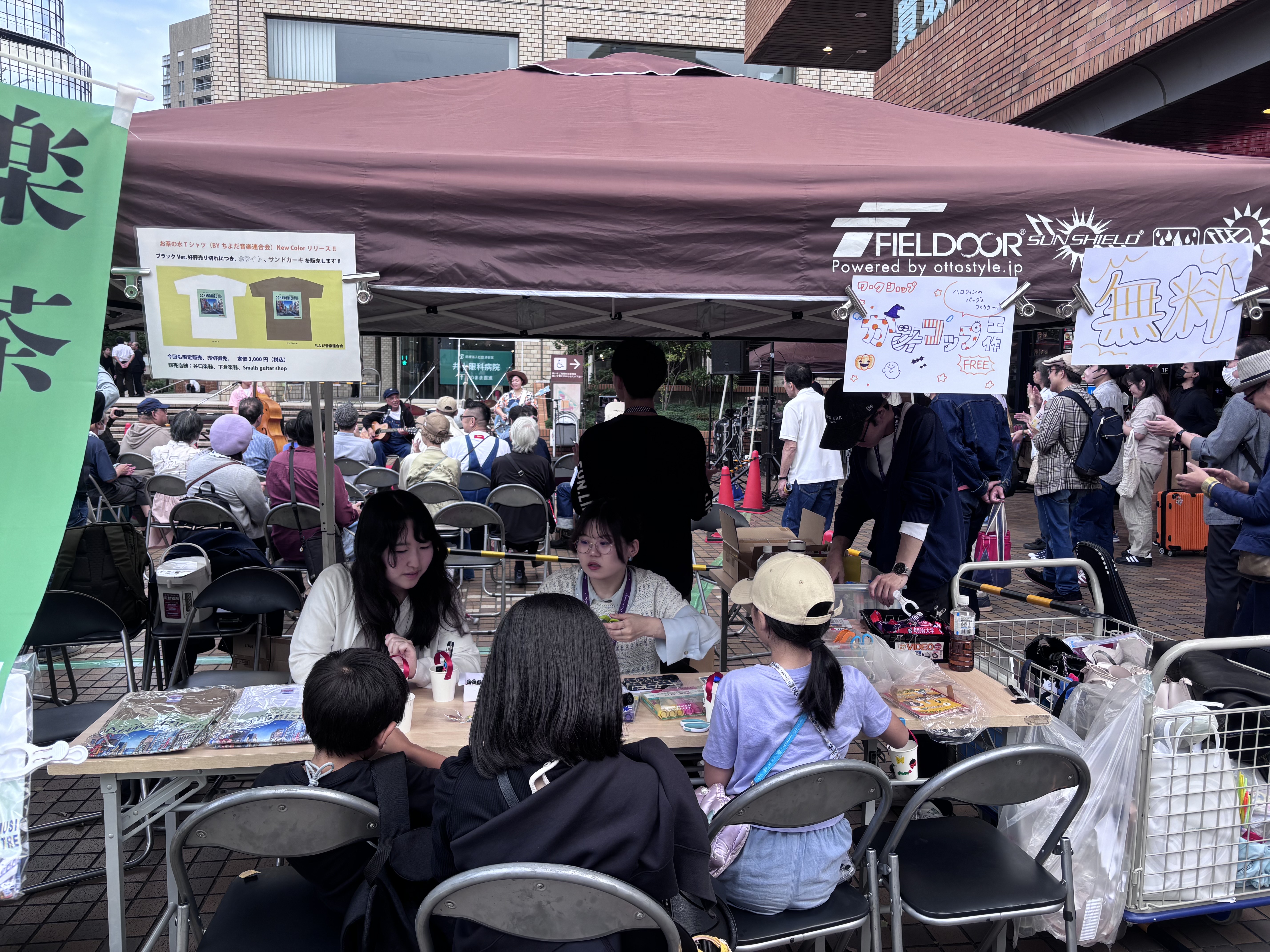 ワークショップを行う道場生