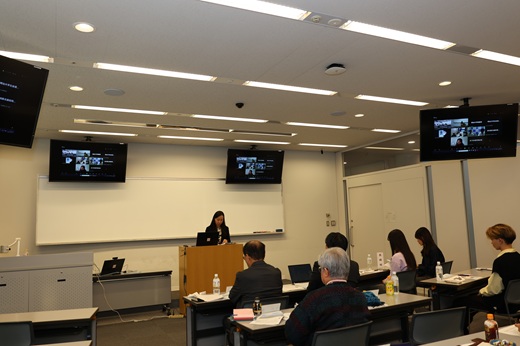 オンラインでの現地関係者との意見交換