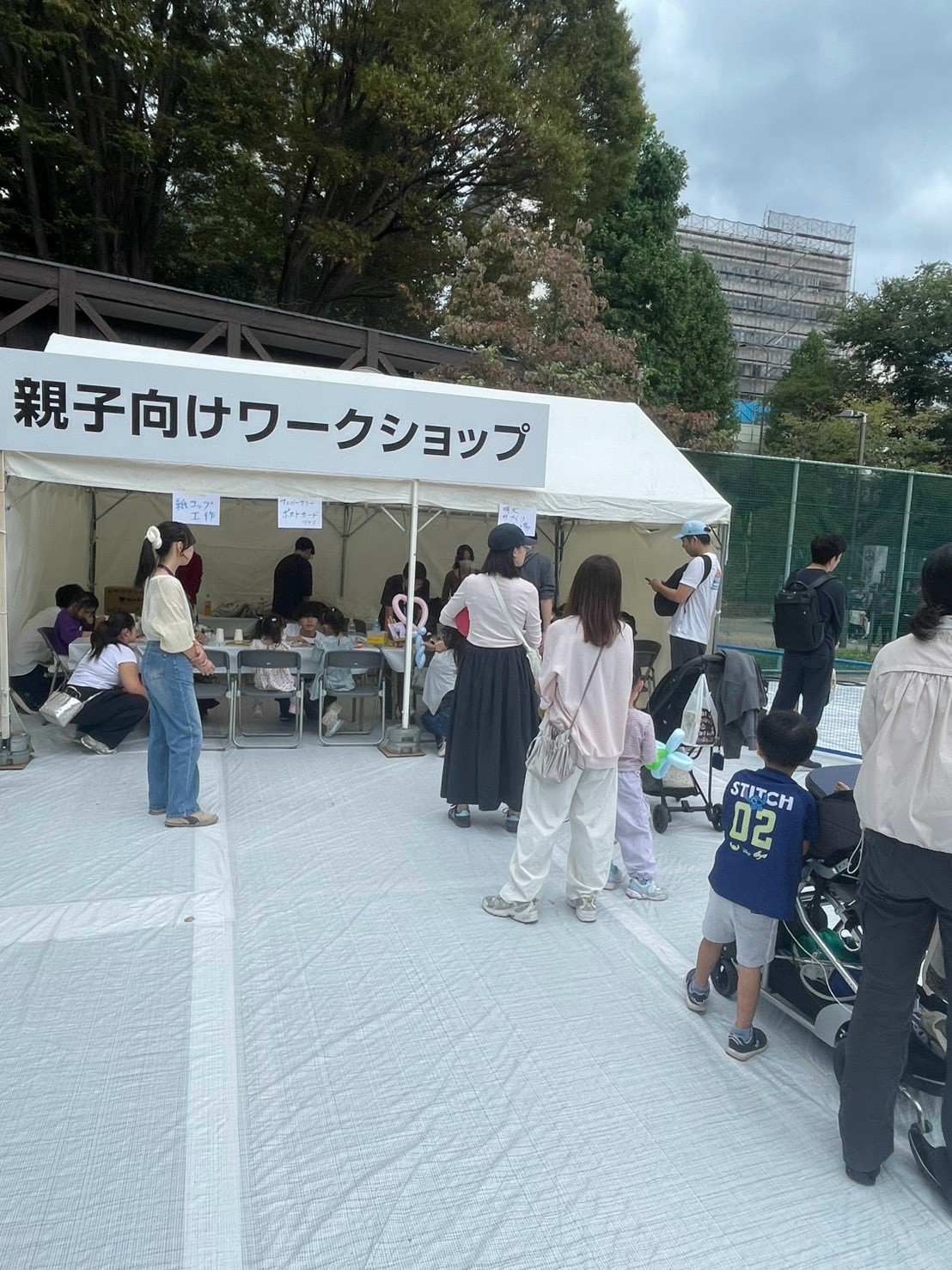 ワークショップの様子（千代田区体育大会）