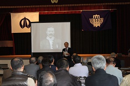 福宮学長による開会挨拶