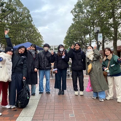 「第4回多摩中央公園・多摩センターパークライフショー」に出展した奥山雅之ゼミナール