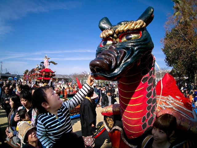 八代妙見祭「亀蛇（がめ）」（八代市）