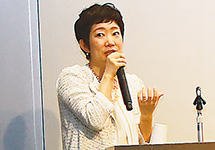 自らの体験を踏まえてアドバイスする田中氏