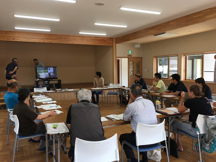 住民主体によるまちづくり委員会の様子