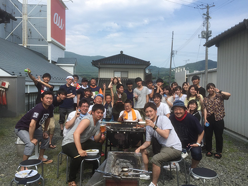 阪井ゼミ生との顔合わせ（7月上旬BBQ交流会）