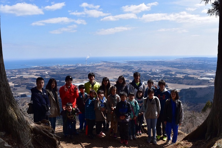 鹿狼山ハイキングの様子②