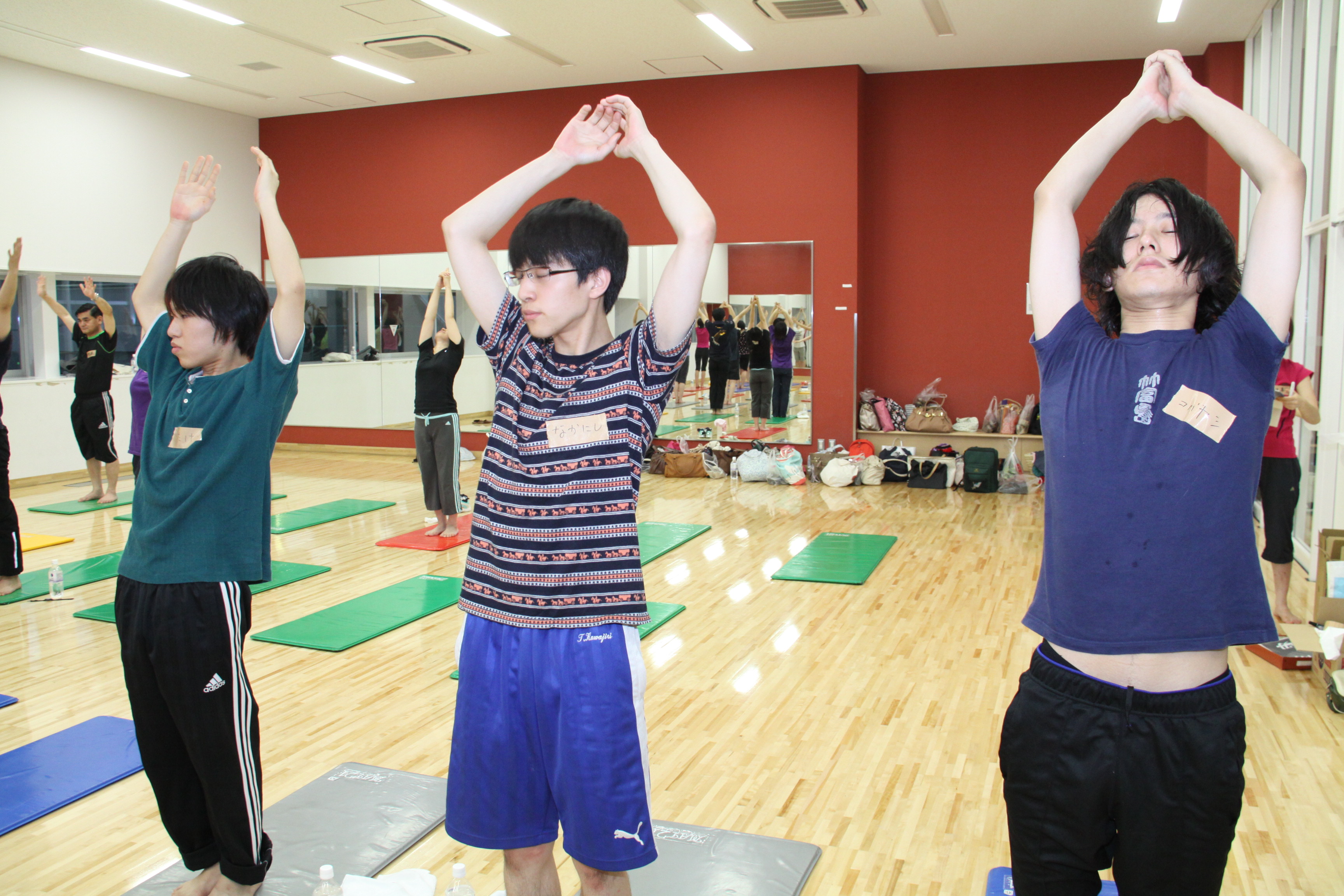 Yoga体験の様子