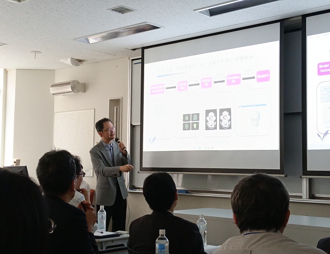 納冨教授による共同研究の事例紹介
