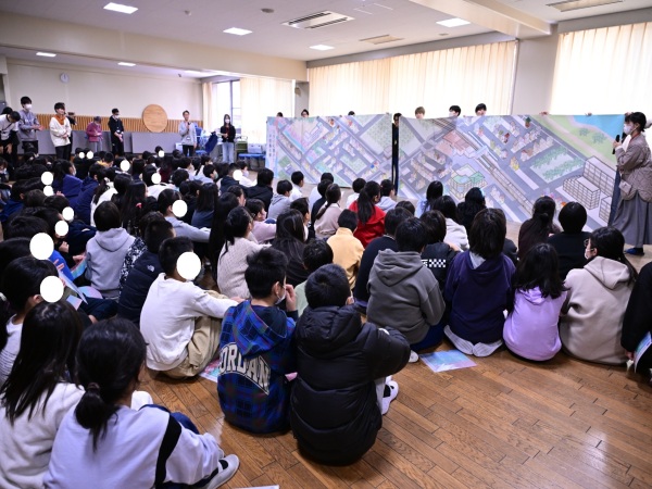 作品完成後の様子